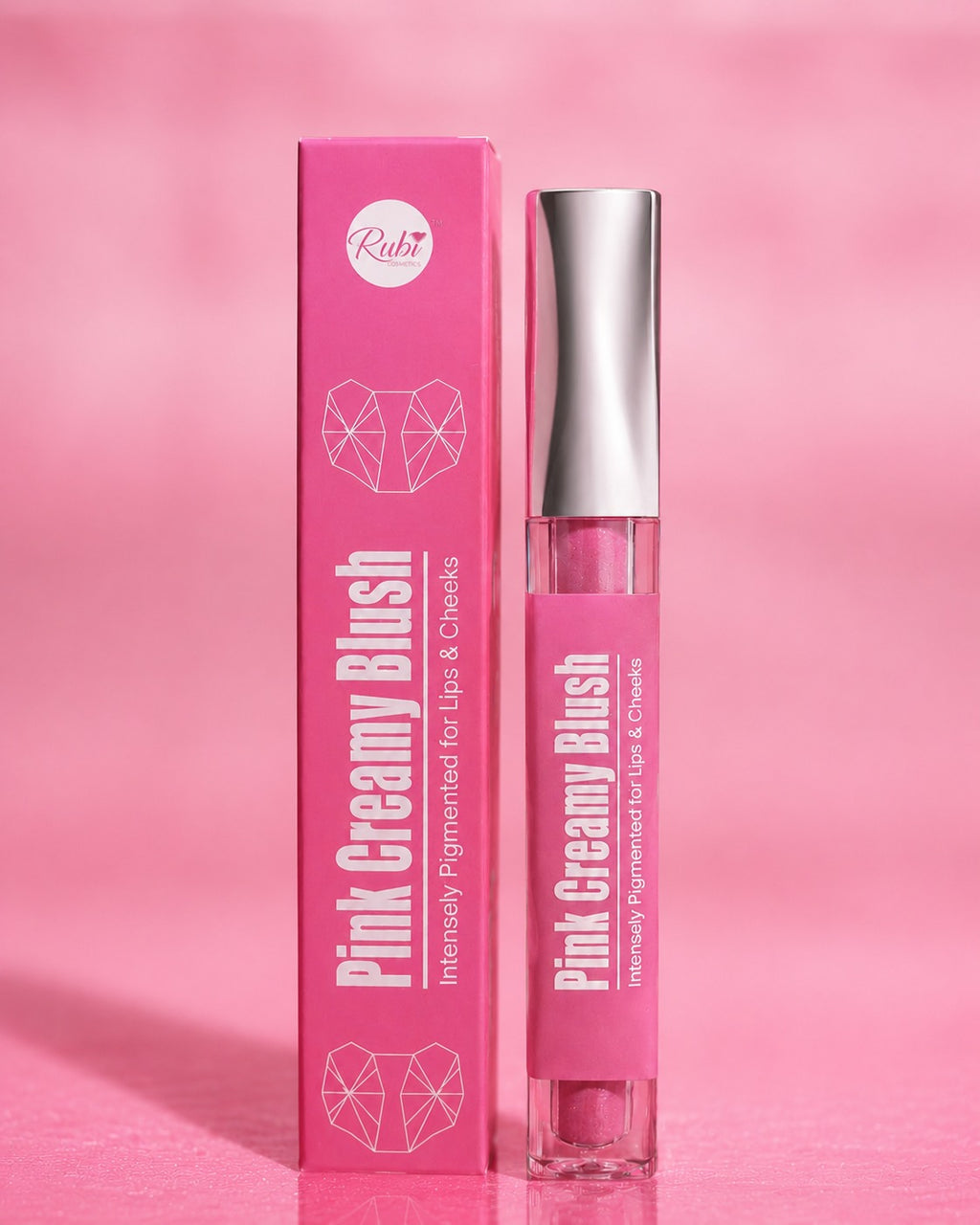 Pink Creamy Blush | Intensely Pigmented Lip & cheeks