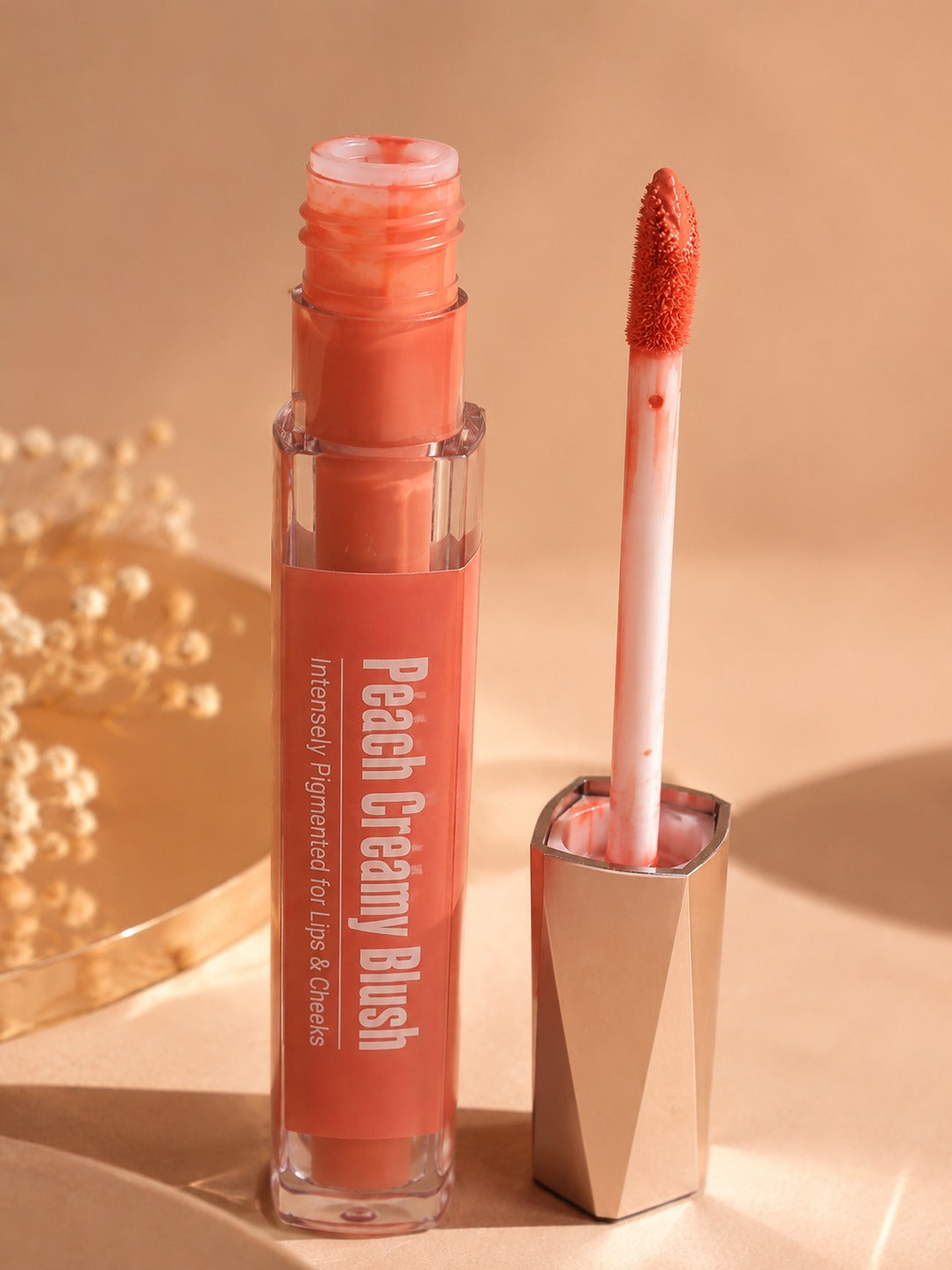 Peach Creamy Blush | Intensely Pigmented Lip & Cheek